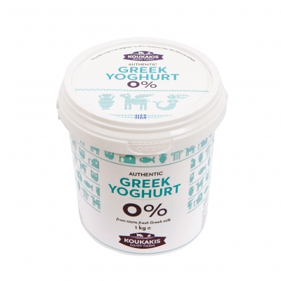 Yogurt greco colato 0% 1kg